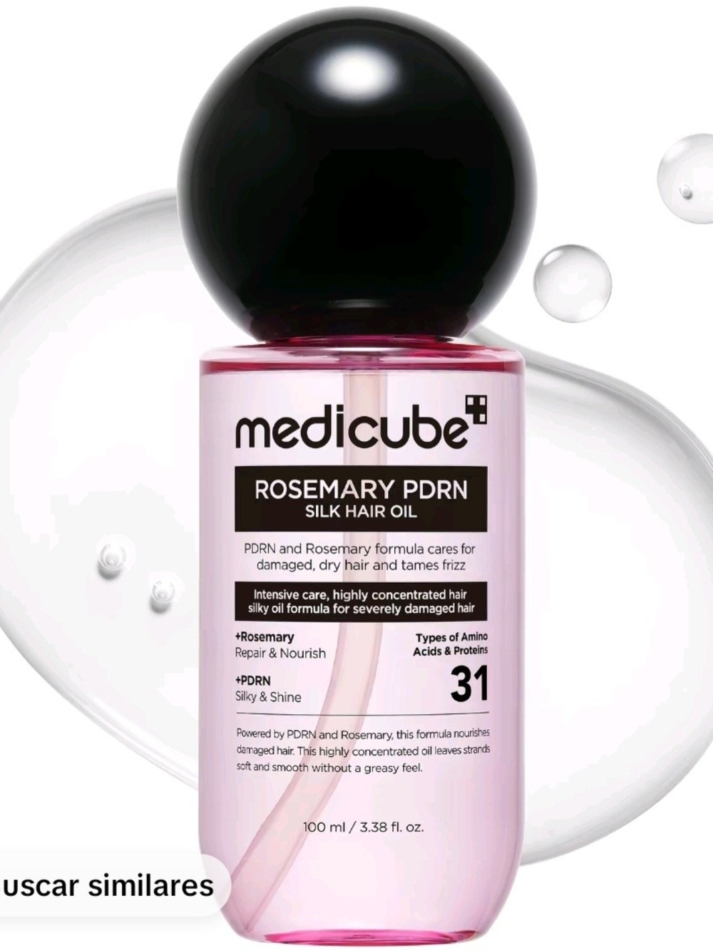 medicube Rosemary PDRN Silk Hair Oil 100 mL Hair Oil NWT